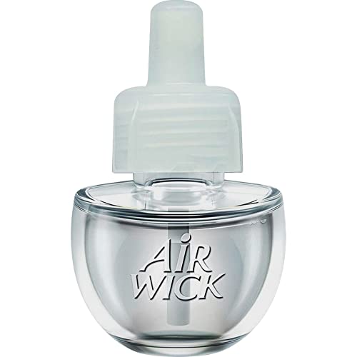 Air Wick Plug in Scented Oil Refill, 7ct, Apple Cinnamon Medley, Fall Scent, Essential Oils, Air Freshener